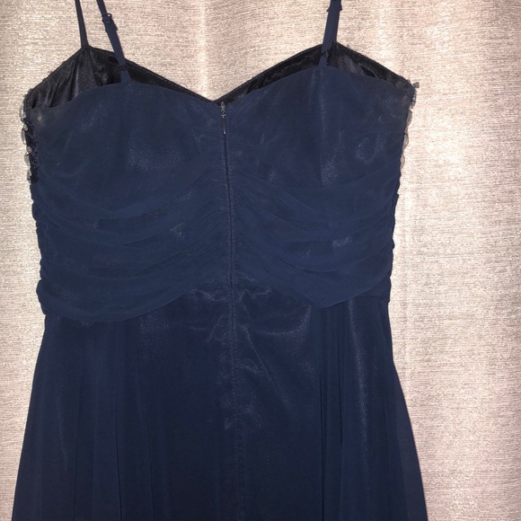 B. Darlin Navy Blue Evening Gown - Picture 6 of 7
